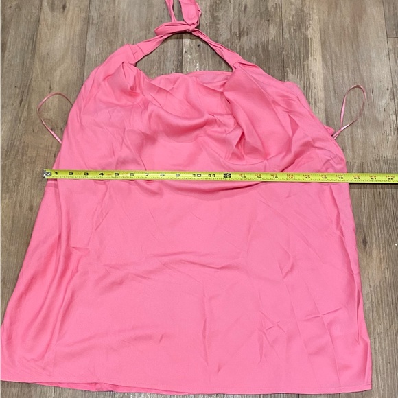 Dolan Left Coast-DOLAN Cowl Neck Halter Top-Women's Size: XL-Color: Pink-NEW!! - Picture 13 of 16